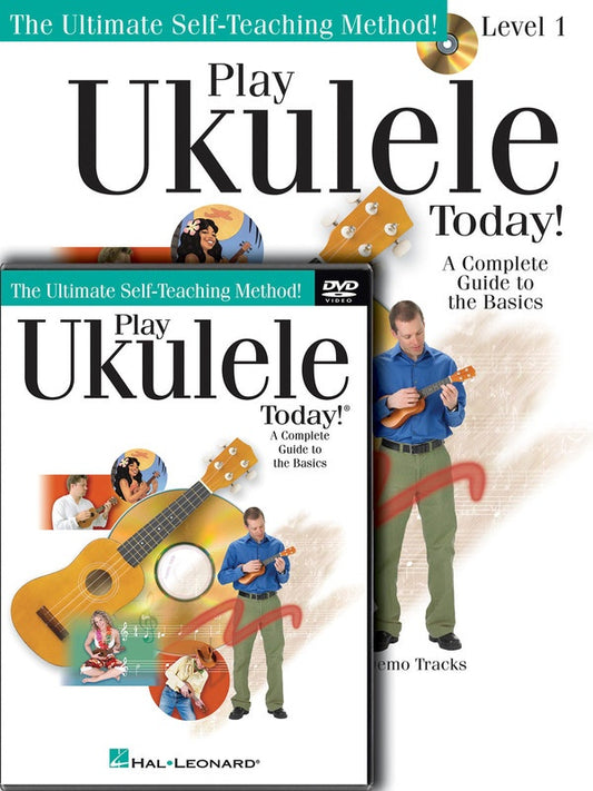 PLAY UKULELE TODAY BEGINNER PACK BK/CD/DVD