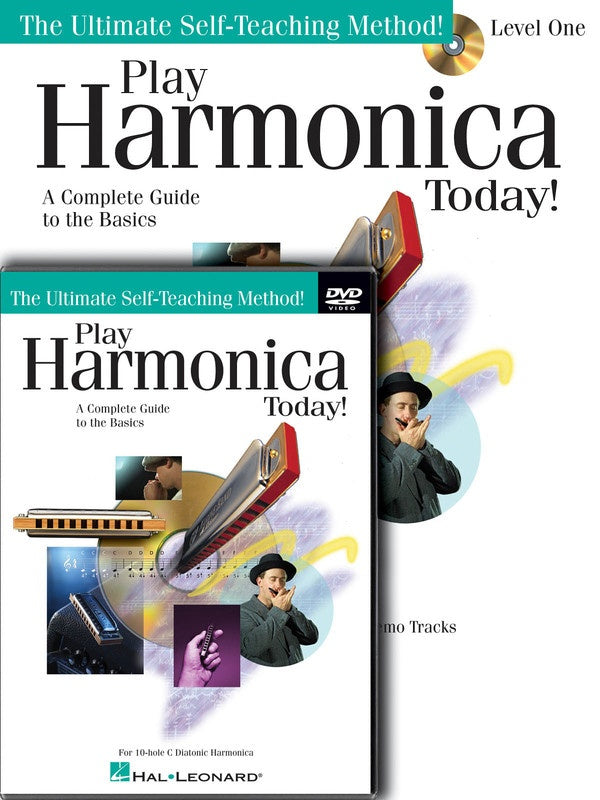 PLAY HARMONICA TODAY BEGINNER PACK BK/CD/DVD