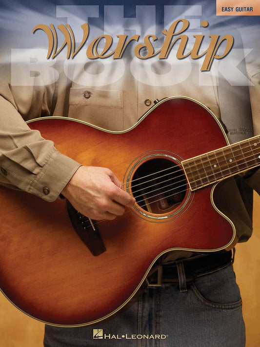 BOOK WORSHIP EASY GUITAR NO TAB