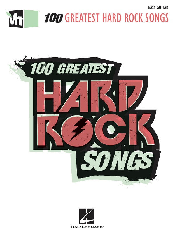 100 GREATEST HARD ROCK SONGS EASY GTR VH1