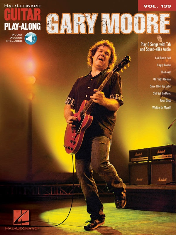 GARY MOORE GUITAR PLAY ALONG BK/CD V139