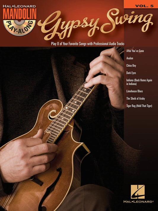 GYPSY SWING MANDOLIN PLAY ALONG V5 BK/CD