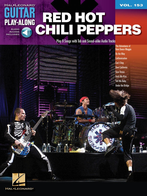 RED HOT CHILI PEPPERS GUITAR PLAY ALONG BK/CD V1