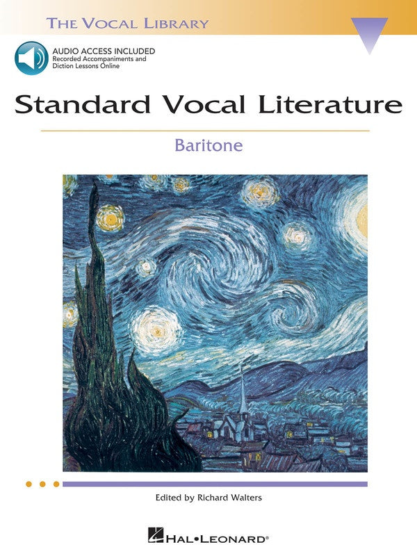 STANDARD VOCAL LITERATURE BK/CD BARITONE