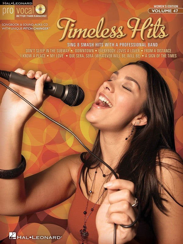 TIMELESS HITS PRO VOCAL WOM BK/CD BK 47