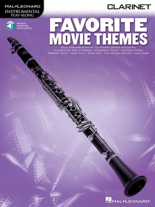 FAVORITE MOVIE THEMES CLARINET BK/CD