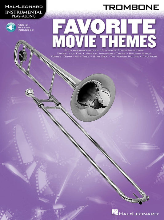 FAVORITE MOVIE THEMES TROMBONE BK/CD