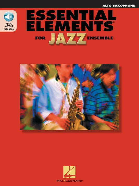 ESSENTIAL ELEMENTS JAZZ ALTO SAX BK/CD