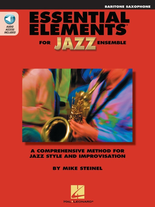 ESSENTIAL ELEMENTS JAZZ BARI SAX BK/CD