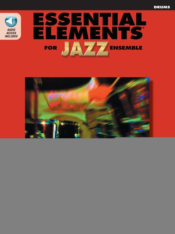 ESSENTIAL ELEMENTS JAZZ DRUMS BK/CD