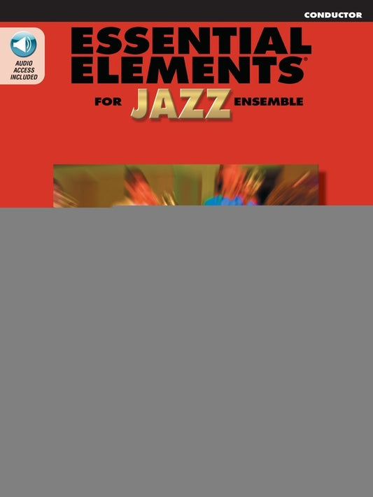 ESSENTIAL ELEMENTS JAZZ CONDUCTOR BK/CD