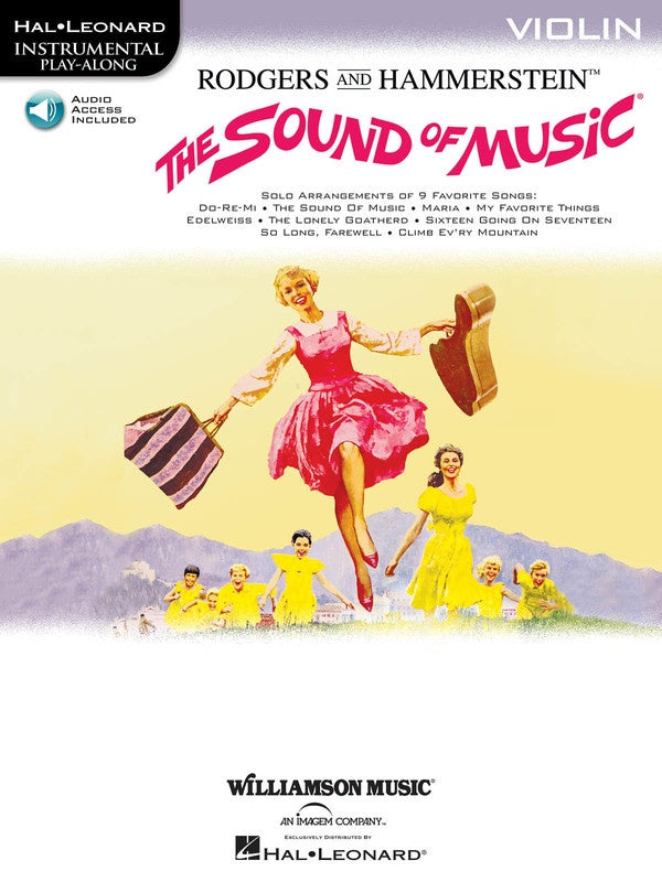 SOUND OF MUSIC VLN BK/CD