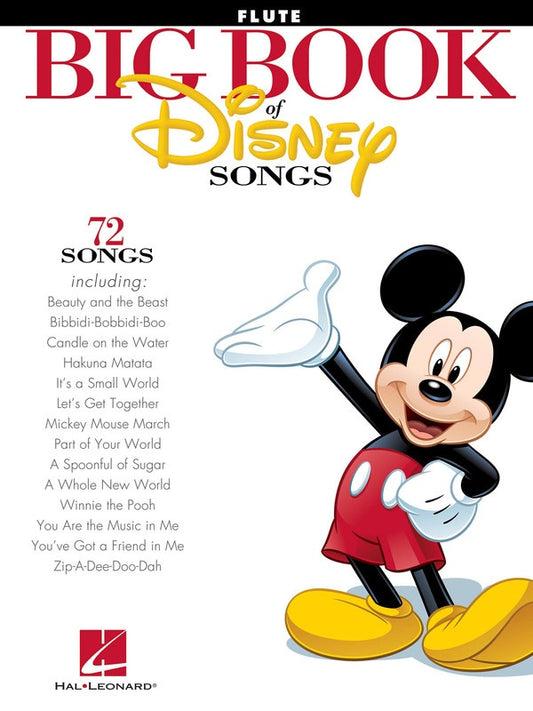 BIG BOOK OF DISNEY SONGS FLUTE