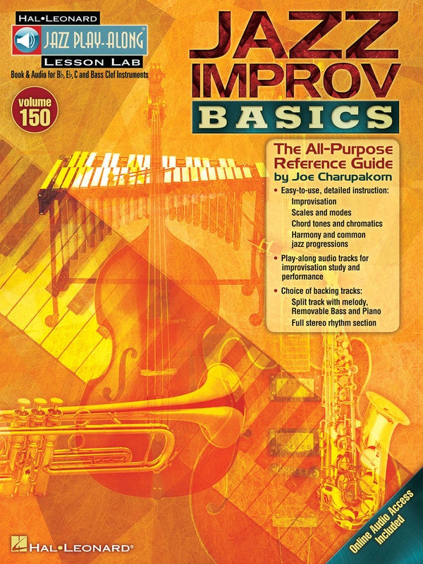 JAZZ IMPROV BASICS JAZZ PLAY ALONG BK/CD V150