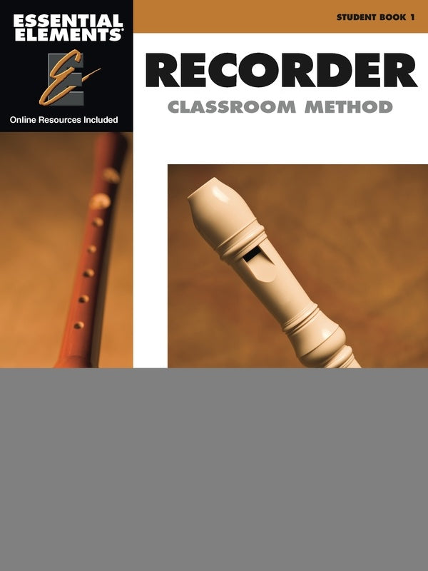 ESSENTIAL ELEMENTS FOR RECORDER EE BK/CD