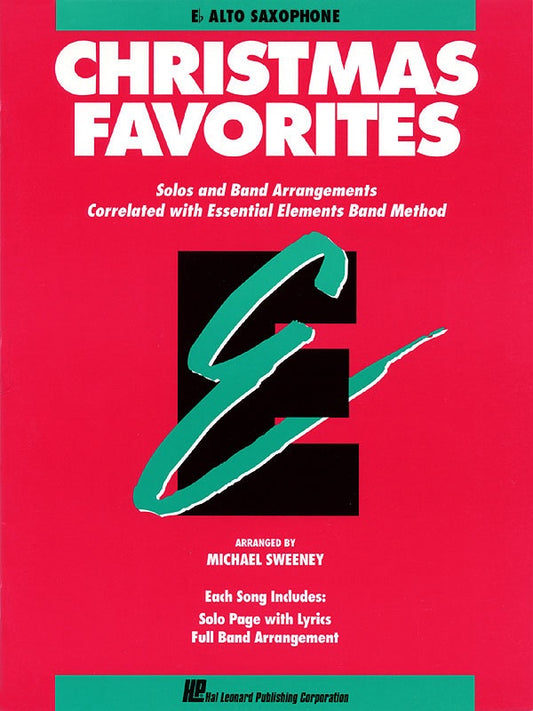 ESSENTIAL ELEMENTS CHRISTMAS FAVORITES ALTO SAX