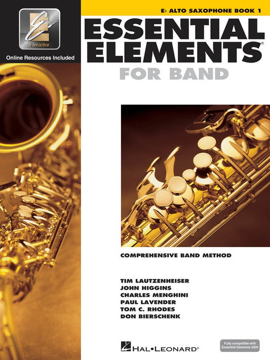 ESSENTIAL ELEMENTS FOR BAND BK 1 ALTO SAX EEI