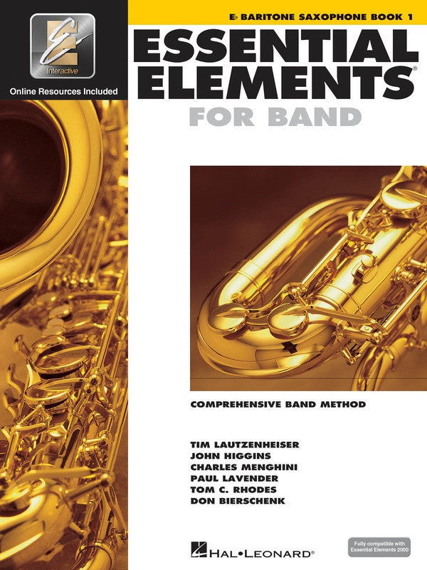 ESSENTIAL ELEMENTS FOR BAND BK 1 BAR SAX EEI