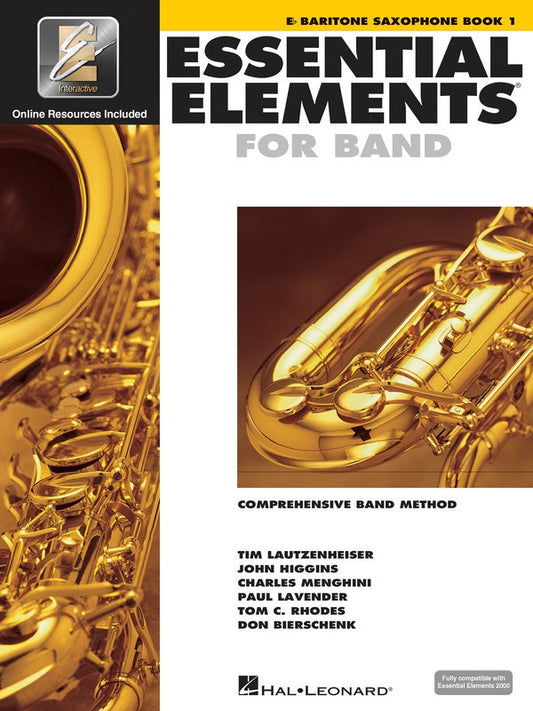 ESSENTIAL ELEMENTS FOR BAND BK 1 BAR SAX EEI