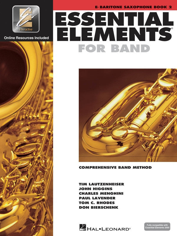 ESSENTIAL ELEMENTS FOR BAND BK2 BAR SAX EEI