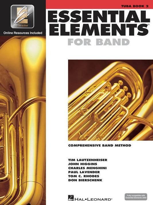 ESSENTIAL ELEMENTS FOR BAND BK2 TUBA EEI