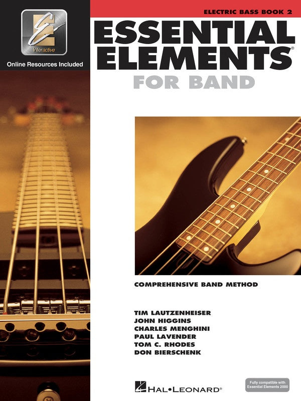 ESSENTIAL ELEMENTS FOR BAND BK2 ELECTRIC BASS EE