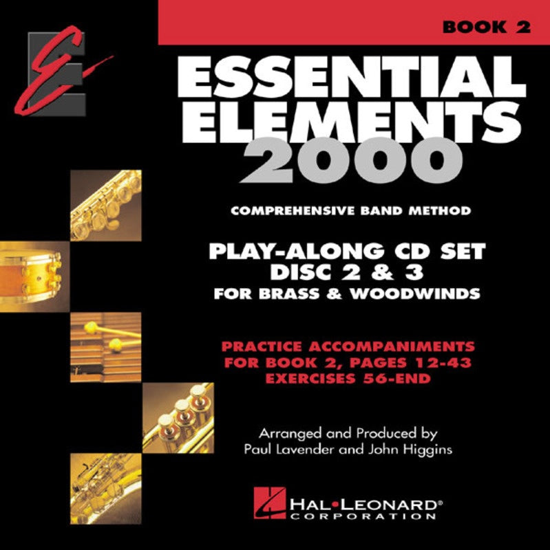 ESSENTIAL ELEMENTS 2000 BK 2 2CD SET