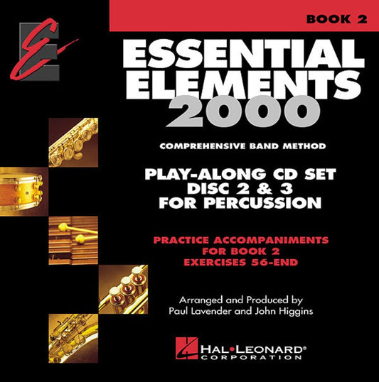 ESSENTIAL ELEMENTS 2000 BK 2 PERC 2CD SET