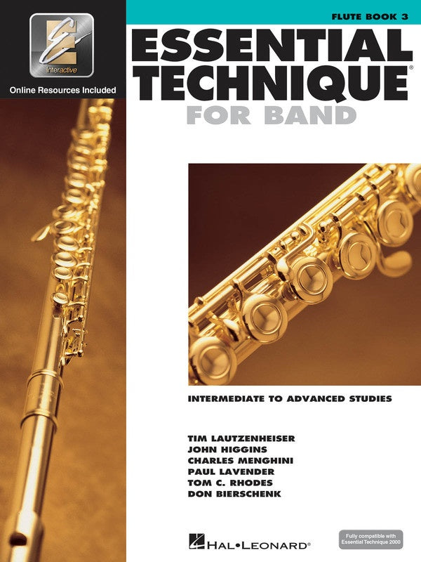 ESSENTIAL ELEMENTS 2000 BK 3 TECH FLUTE BK/CD