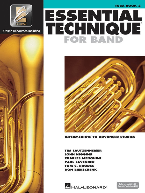 ESSENTIAL ELEMENTS 2000 BK 3 TECH TUBA BK/CD