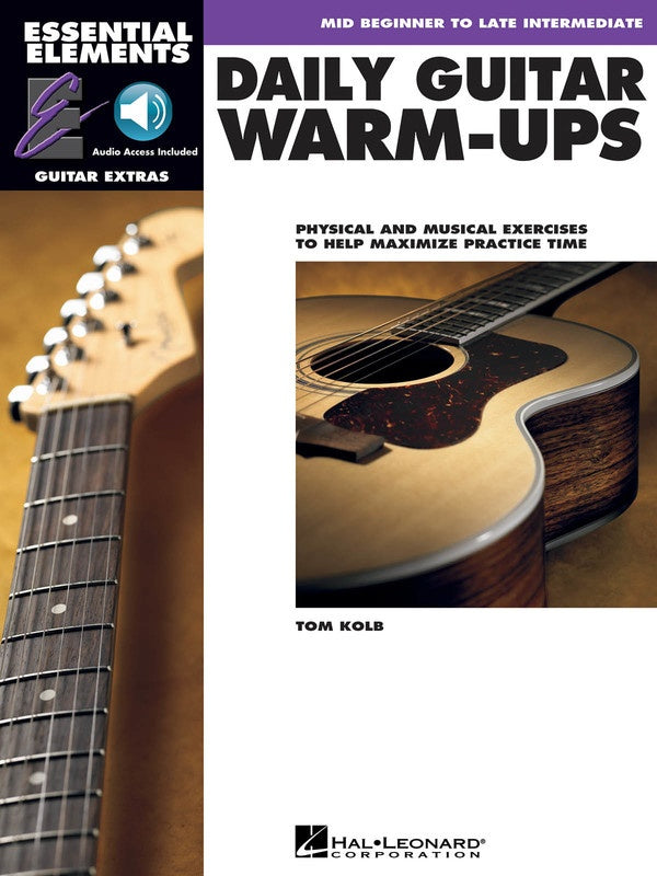 EE DAILY GUITAR WARM UPS BK/CD