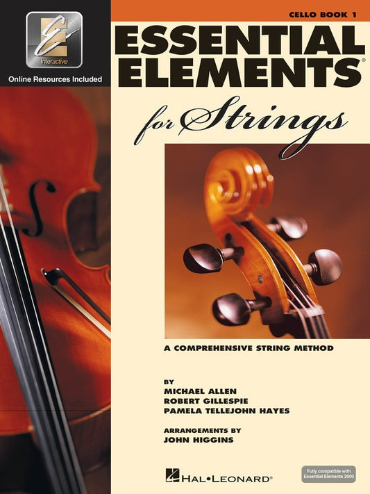 ESSENTIAL ELEMENTS FOR STRINGS BK 1 CELLO EEI