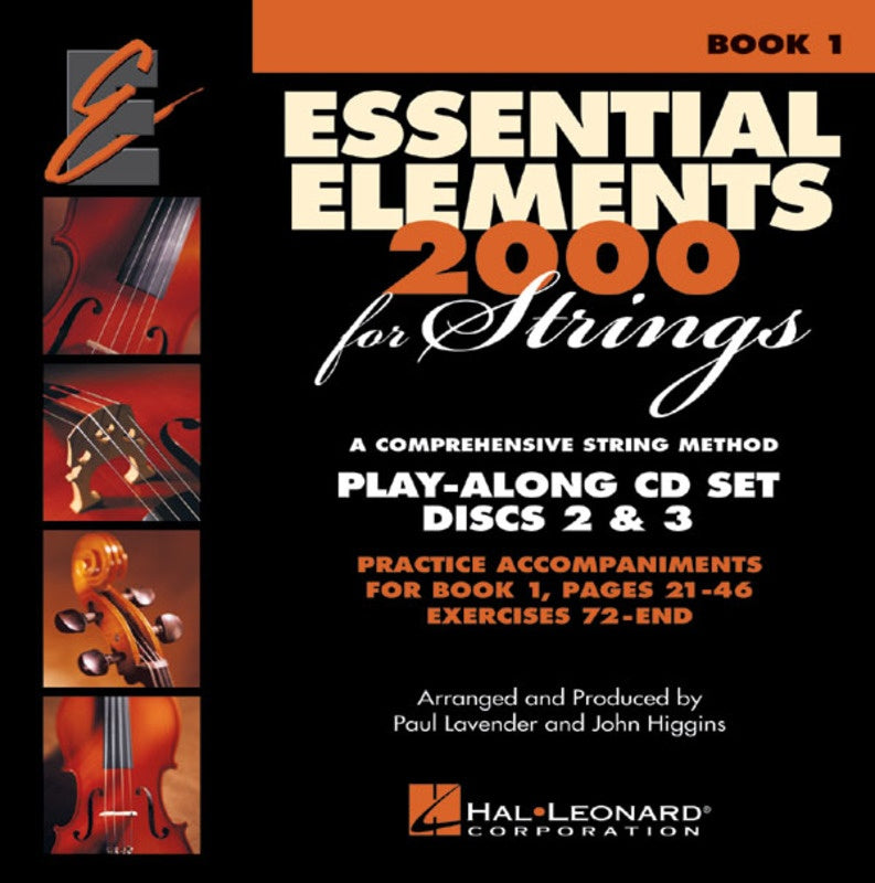 ESSENTIAL ELEMENTS 2000 BK 1 STRINGS CDS 2 & 3