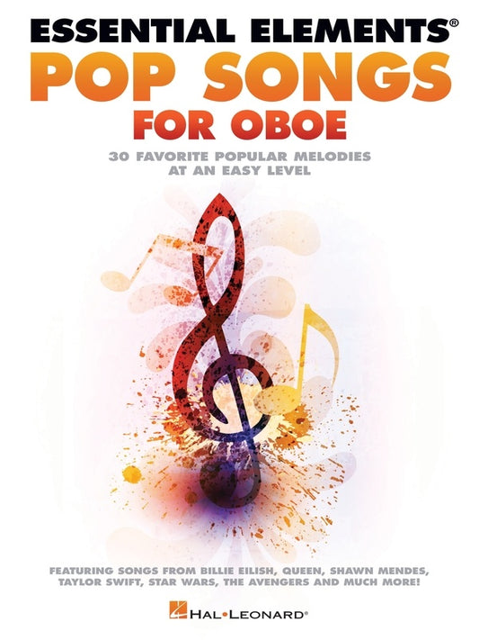 ESSENTIAL ELEMENTS POP SONGS FOR OBOE