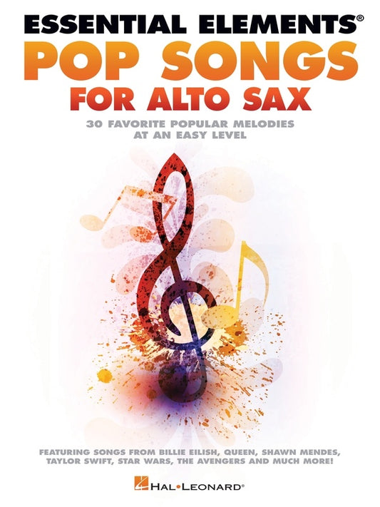 ESSENTIAL ELEMENTS POP SONGS FOR ALTO SAX