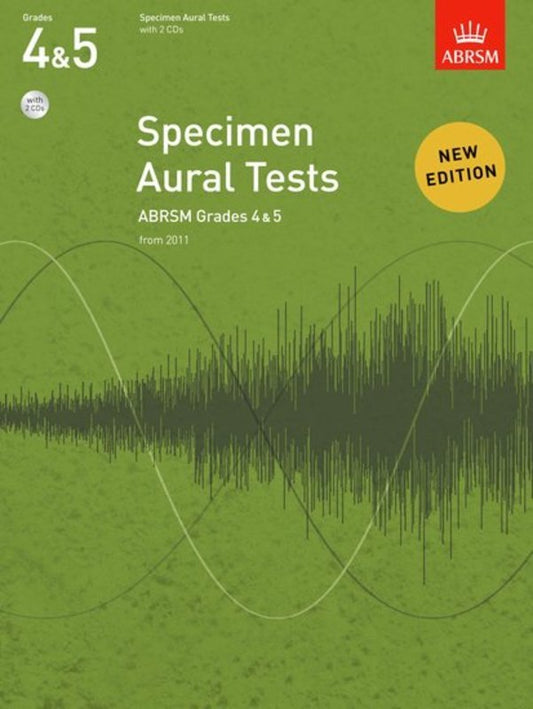 A B SPECIMEN AURAL TESTS 2011 GR 4-5 BK/CD