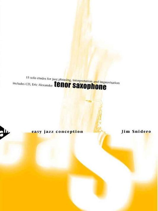 EASY JAZZ CONCEPTION TENOR SAX BK/CD