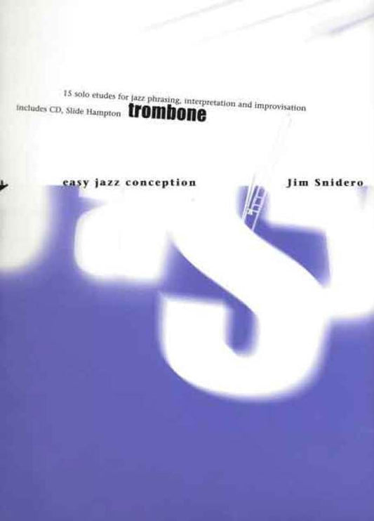 EASY JAZZ CONCEPTION TROMBONE BK/CD