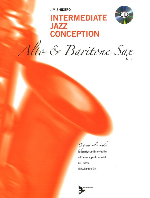 INTERMEDIATE JAZZ CONCEPTION ALTO SAX BK/CD