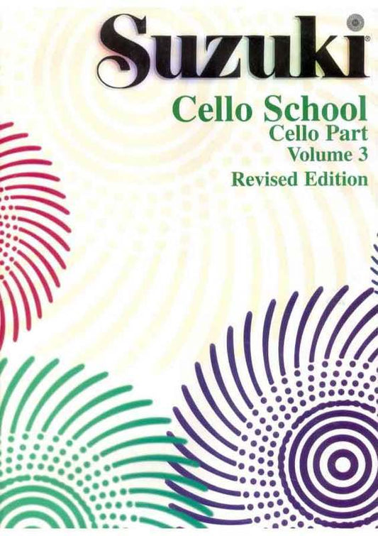 SUZUKI CELLO SCHOOL VOL 3 CELLO PART