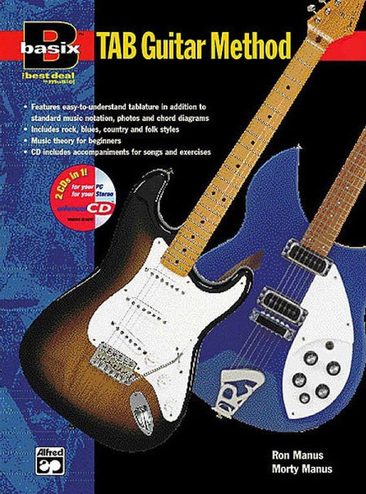 BASIX TAB GUITAR METHOD BK 1 BK/ECD