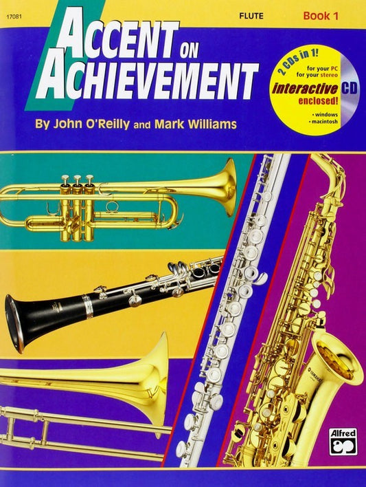 ACCENT ON ACHIEVEMENT BK 1 FLUTE