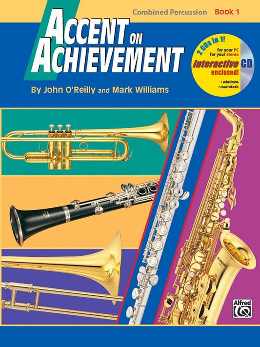 ACCENT ON ACHIEVEMENT BK 1 COMBINED PERCUSSION