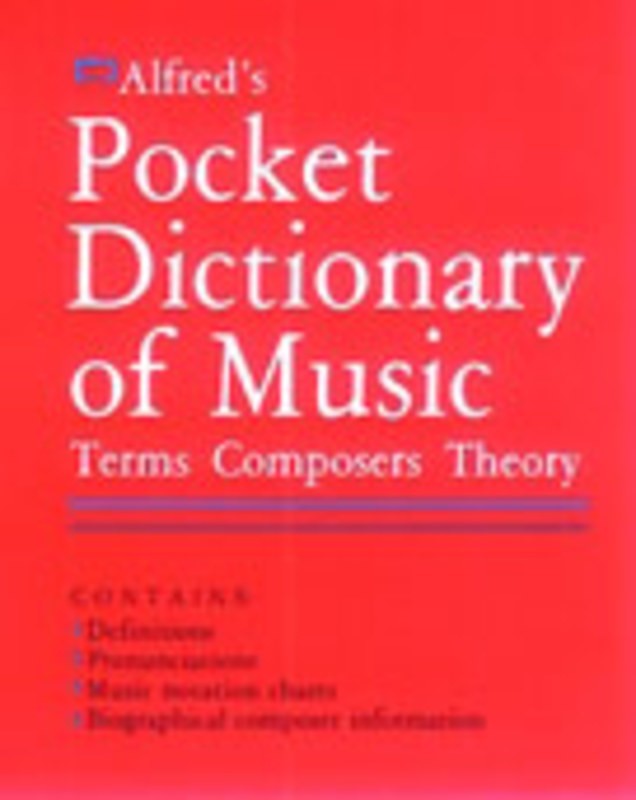 ALFREDS POCKET DICTIONARY OF MUSIC