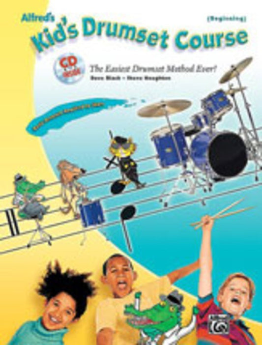 KIDS DRUMSET COURSE BK/OLA