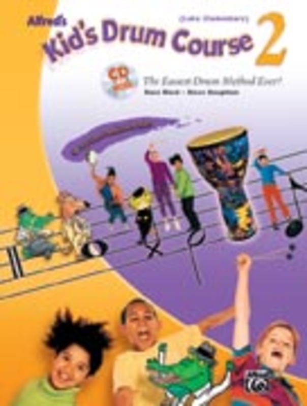 ALFREDS KIDS DRUM COURSE 2 BK/CD