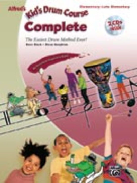 ALFREDS KIDS DRUM COURSE COMPLETE BK/2CDS