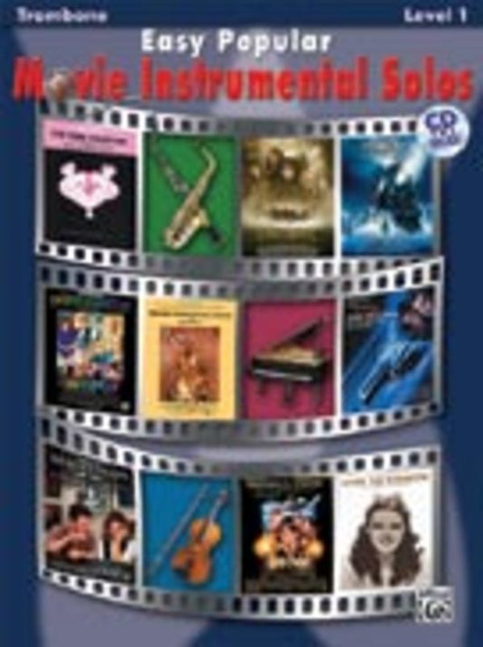 EASY POPULAR MOVIE INSTR SOLOS TROMBONE BK/CD