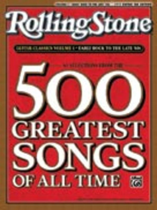 ROLLING STONE GUITAR CLASSICS VOL 1 EARLY ROCK-LATE 60S