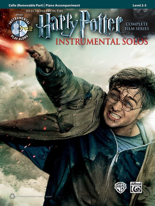 HARRY POTTER INSTRUMENTAL SOLOS FOR CELLO BK/LA